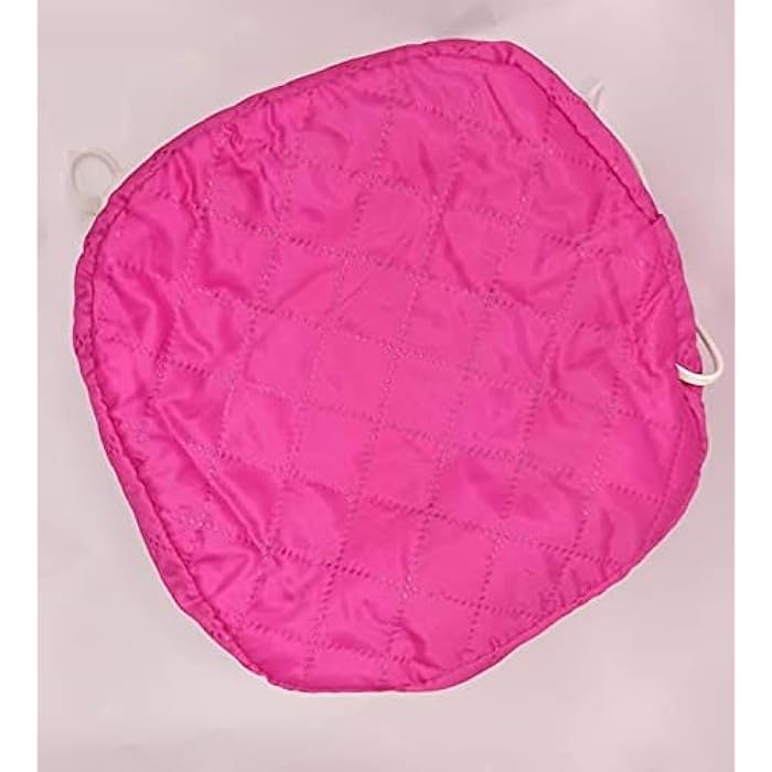 Generic Nourishing Pink Thermal Hair Cap for Women's Accessories, Female Travelers & Commuters - Image 3